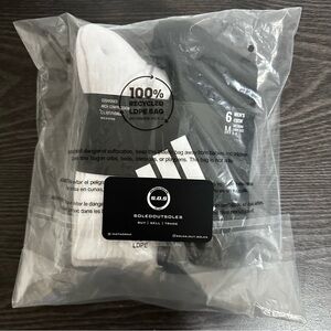 adidas Men's Athletic Cushioned Crew Socks (6 Pack) - SIZE MEDIUM (US 5-8)